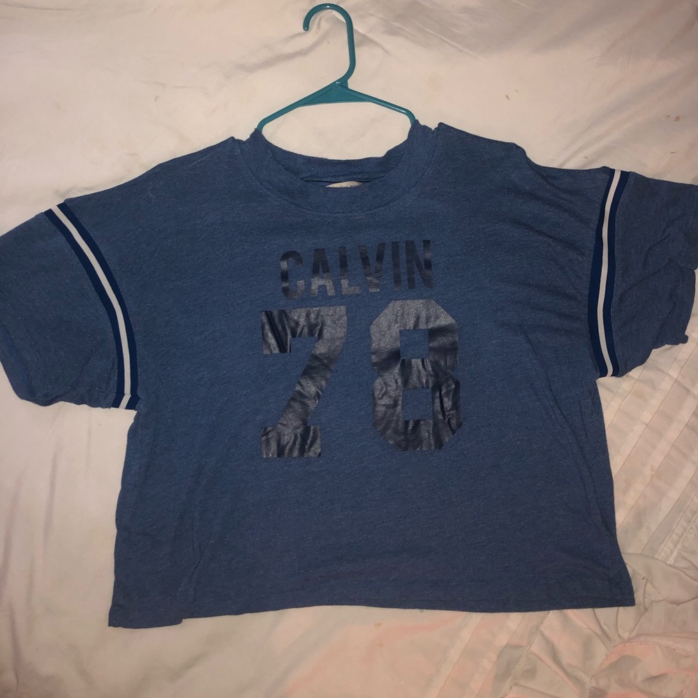 Calvin Klein Jersey Cropped T-shirt